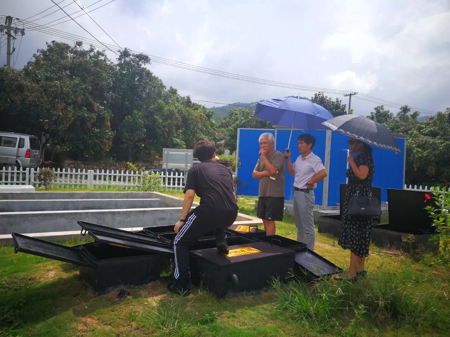 Environmental Experts Carried Out Field Visit the Sits Built by CDT